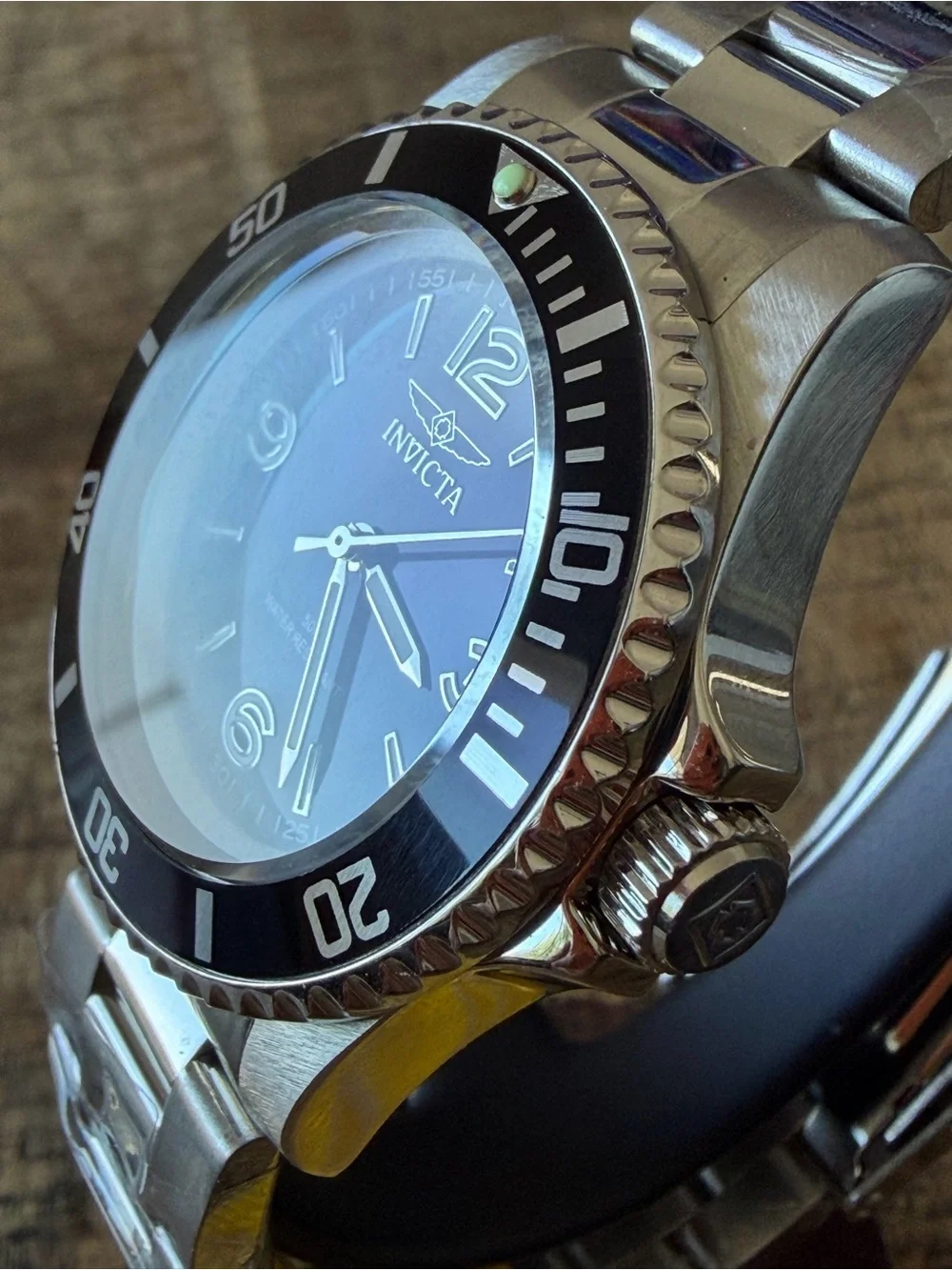 NEW Invicta Specialty Rowan Stainless Steel Dive Watch 40mm - Black Dial NIB!